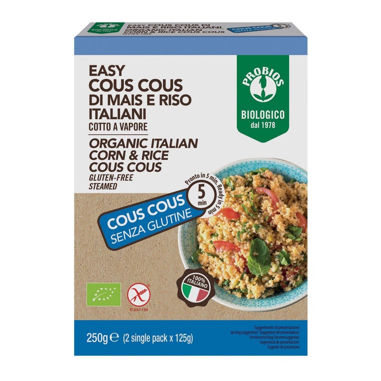 Probios Easy Couscous Ma S Riz Sans Gluten G Docmorris France