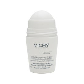 Vichy Déodorant Anti-Transpirant 48h Peau Sensible Ou Épilée Roll-On 50ml