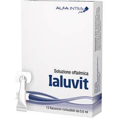 Alfa Intes Ialuvit Solución Oftálmica 15x0.6ml