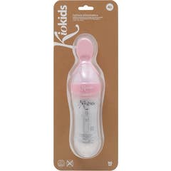 Kiokids Cuillère d'Alimentation Rose Clair 90 ml