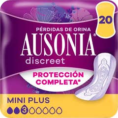 Ausonia Discreet Compresses Incontinence Mini Plus 20uts