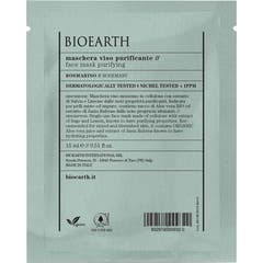 Bioearth Masque facial purifiant à dose unique au romarin 15ml