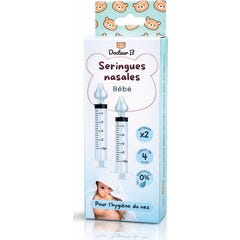 Docteur B Seringues Lavage Nasal Bébé 2 Unités