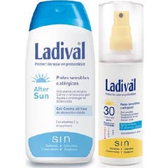 Ladival™ Pack Pieles Sensibles SPF15+ Spray gel 150ml + Après-Soleil 200ml