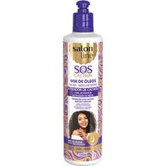 Salon Line SOS Cachos Activateur de Boucles Mélange d'Huiles 300ml