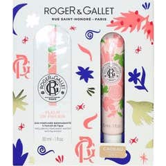 Roger & Gallet Fleur De Figuier Coffret Eau Parfumée Bienfaisante 30ml + Crème Mains 30ml