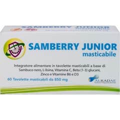 Alkadae Samberry Junior à Croquer 850mg 60 Pastilles