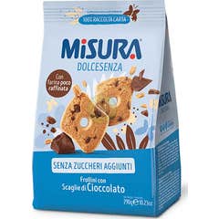 Misura Dolcesenza Biscuits aux Pépites Chocolat Bio 290g