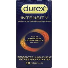 Durex Intensity Préservatifs Sans Latex Dernière Générati 10 uts