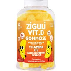 Ziguli Vit D Gummies Citron 60uts