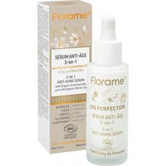 Florame Lys Perfection Sérum Anti-Âge 5 en 1 Bio 30ml