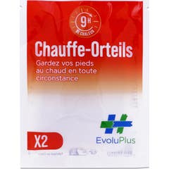 Evoluplus Chauffe-orteils 2 unités