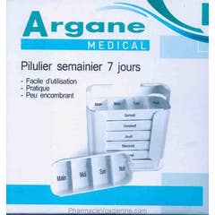 Argane Medical Pilulier Semainier 7 Jours 1ut