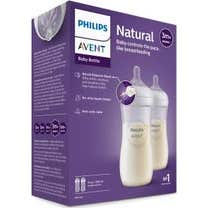 Suavinex Biberon Panda Rosa 150 Ml – Tettarella In Silicone E PP, 0+ Mesi, Senza BPA