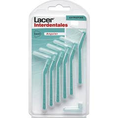 Lacer Brossettes Interdentaires Angulaires Extra Fines Vertes 6 unités Lacer Brossettes Interdentaires Angulaires Extra Fines Vertes 6 unités