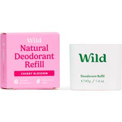 Wild Déodorant Naturel Recharge Fleur de Cerisier 40g