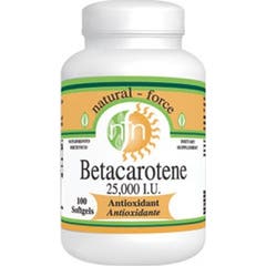 Natural Force Beta Carotene Pro Vitamine A 100caps