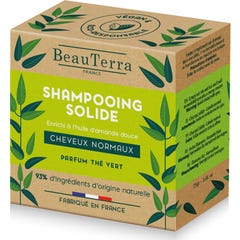 BeauTerra Shampooing Solide Cheveux Normaux 75g