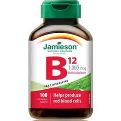 Jamieson Vitamine B12 1000Mcg 100 Comprimés Jamieson Vitamine B12 1000Mcg 100 Comprimés
