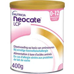 Neocate Lait Poudre Bébé Allergique Lait Vache 400g