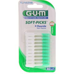 Gum Soft-Picks Bâtonnets Interdentaires Regular 80 Unités