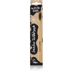 The Eco Gang Brosse Dents Adulte Douce Noir 1ut