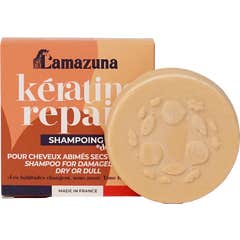 Lamazuna Kératine Repair Shampooing Solide 70 ml
