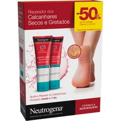 Neutrogena Creme de Pés Calcanhares Gretados 2x50ml