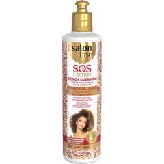 Salon Line Activateur Boucles Sos Cachos Ricin Kératine 300ml