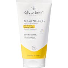 Alvadiem Crème Philomiel Pieds Secs Peaux Fines 150ml
