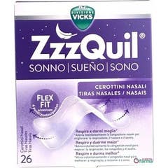 Zzzquil Sono Tiras Nasais 26 Unidades