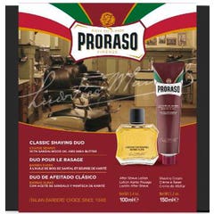 Proraso Pack Red Classic Shaving With Water 2uts