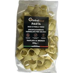 Global Food Pcalamarata Riz et Petits Pois Sans Gluten 250g