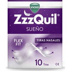 Zzzquil Sommeil Bandes Nasales 10 uts