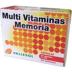 Vallesol Multivitamines Mémoire 40caps