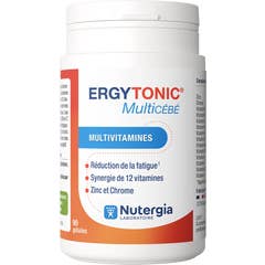 Nutergia Ergytonic Multicébé 90 Gélules