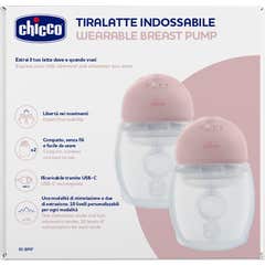 Chicco Tire-lait Double Mains Libres 1 ut