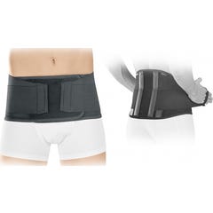 Medi Lombostyle Ceinture Lombaire Tonique Noir 21cm Taille 4 1ut