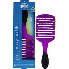 Wet Brush Pro Flex Dry Paddle Hair Brush Purple 1ut