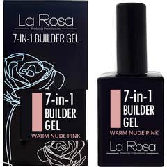 La Rosa Gel pour ongles Base 7 en 1 Warm Nude Pink 15 ml
