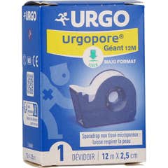 Urgo Urgopore Géant Sparadrap 2,5 cm x 12 m
