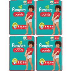 Pampers Baby-Dry Couches Culottes Taille 6 13-19kg 4x20 uts