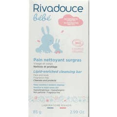 Rivadouce Pain Nettoyant Surgras 85g