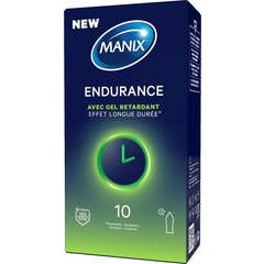 Manix Endurance Préservatifs effet retardant 10 unités