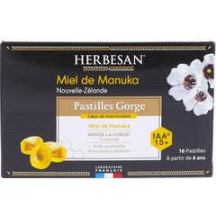 Herbesan Miel de Manuka Gorge 16 Pastilles