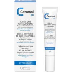 Ceramol Crème Contour Yeux Paupières Peau Sensible 15ml