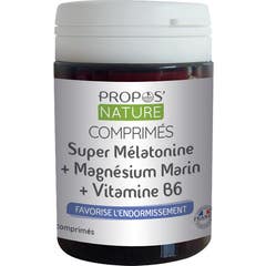 Propos Nature Super Melatonina Magnesio y Vitamina B6 60comp