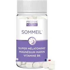 Propos'Nature Mélatonine Magnésium Vitamine B6 60 Comprimés