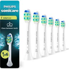Philips Sonicare InterCare Têtes de brosse à dents de rechange Blanc 6 unités
