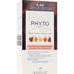 Phyto Phytocolor Kit Coloration 6.66 Châtaign Clair Ceris Intens